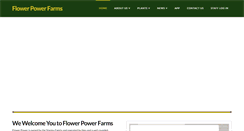 Desktop Screenshot of flowerpowerfarms.com